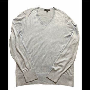 Murano Liquid Luxury Blue Cashmere Silk Sweater